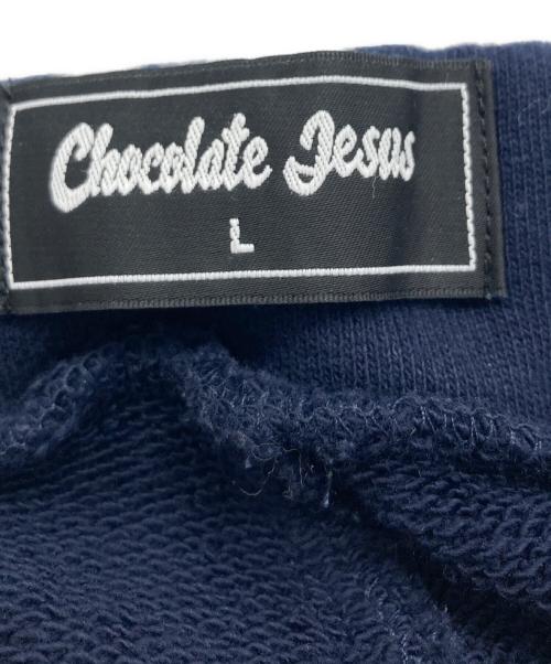 Chocolate Jesus（チョコレートジーザス）Chocolate Jesus (チョコレートジーザス) スウェットバギーショーツ ネイビー サイズ:Lの古着・服飾アイテム
