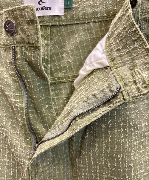 scuffers（スカッファー）scuffers (スカッファー) バギーパンツ グリーン サイズ:SIZE 38の古着・服飾アイテム