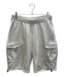 BEAMS（ビームス）の古着「スウェット カーゴ ショートパンツ」｜グレー