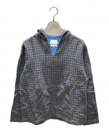 Barbara Mason（バーバラ・メイソン）の古着「Damian Mason Shirts」｜ブルー