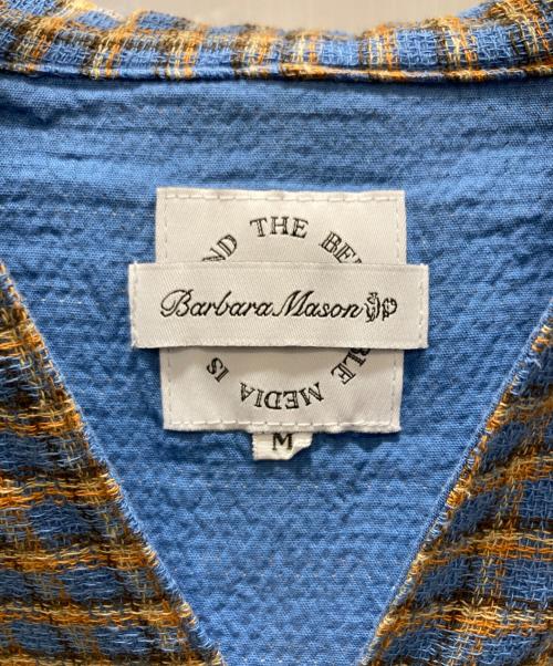 Barbara Mason（バーバラ・メイソン）Barbara Mason (バーバラ・メイソン) Damian Mason Shirts ブルー サイズ:SIZE Mの古着・服飾アイテム