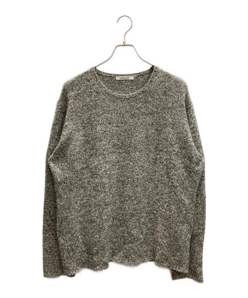 AURALEE（オーラリー）AURALEE (オーラリー) AIRY SILK WOOL KNIT P/O ブラウン サイズ:SIZE 5の古着・服飾アイテム