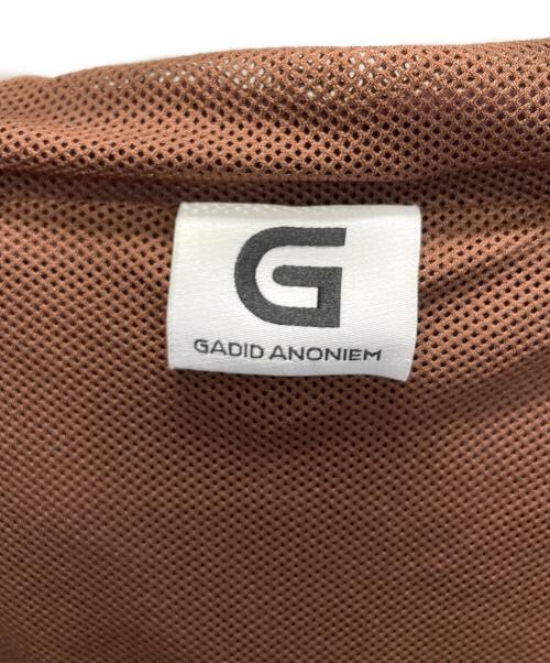 gadid anoniem（ガディッド アノニム）gadid anoniem (ガディッド アノニム) BRUCK/BORDEAUX ナイロンジャケット ボルドー サイズ:SIZE FREEの古着・服飾アイテム