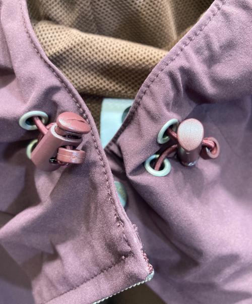 gadid anoniem（ガディッド アノニム）gadid anoniem (ガディッド アノニム) BRUCK/BORDEAUX ナイロンジャケット ボルドー サイズ:SIZE FREEの古着・服飾アイテム