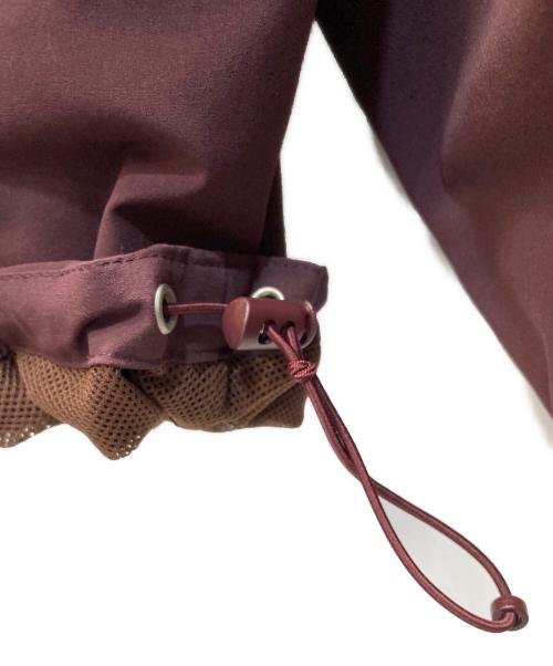 gadid anoniem（ガディッド アノニム）gadid anoniem (ガディッド アノニム) BRUCK/BORDEAUX ナイロンジャケット ボルドー サイズ:SIZE FREEの古着・服飾アイテム