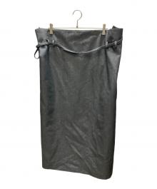 Y's（ワイズ）の古着「ラップスカート」｜グレー