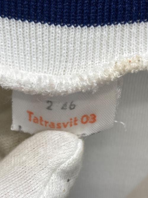 Tatrasvit（タトラスヴィット）Tatrasvit (タトラスヴィット) トラックジャケット ホワイト サイズ:下記参照の古着・服飾アイテム