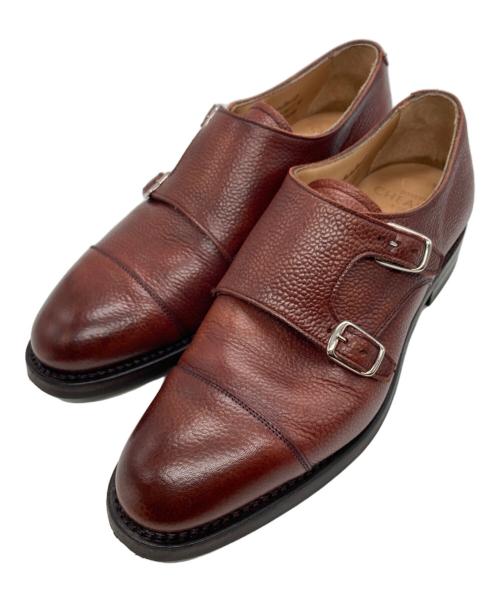 CHEANEY（チーニー）CHEANEY (チーニー) EDMUND Ⅱ R ALT BURGANDY GRAIN ブラウン サイズ:SIZE 6の古着・服飾アイテム