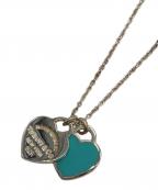 TIFFANY & Co.ティファニー）の古着「リターントゥ ブルーダブルハートタグ ネックレス」