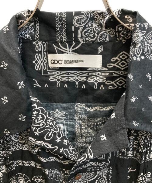 GDC（ジーディーシー）GDC (ジーディーシー) MIYAGIHIDETAKA (ミヤギヒデタカ) Cuban Shirt ブラック サイズ:SIZE Lの古着・服飾アイテム