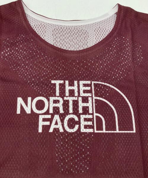 THE NORTH FACE（ザ ノース フェイス）THE NORTH FACE (ザ ノース フェイス) HST S/S Hypervent Crew レッド サイズ:L 未使用品の古着・服飾アイテム