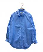 journal standard L'essage×THOMAS MASONジャーナルスタンダード レサージュ×トーマスメイソン）の古着「ロングシャツ」｜ブルー