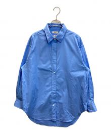journal standard L'essage×THOMAS MASON（ジャーナルスタンダード レサージュ×トーマスメイソン）の古着「ロングシャツ」｜ブルー