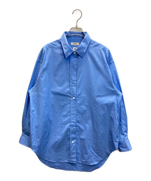 journal standard L'essage（ジャーナルスタンダード レサージュ）journal standard L'essage (ジャーナルスタンダード レサージュ) THOMAS MASON (トーマスメイソン) ロングシャツ ブルー サイズ:下記参照の古着・服飾アイテム