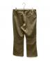 Needles (ニードルズ) W.U. Boot-Cut Pant - Pe/C Twill ブラウン サイズ:SIZE M：8000円