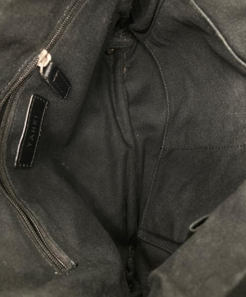 YAHKI（ヤーキ）YAHKI (ヤーキ) キンチャクバッグ ブラック サイズ:下記参照の古着・服飾アイテム
