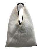 MM6 Maison Margielaエムエムシックスメゾンマルジェラ）の古着「メッシュ ジャパニーズバッグ」｜ホワイト