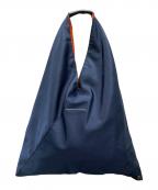 MM6 Maison Margielaエムエムシックスメゾンマルジェラ）の古着「ジャパニーズバッグ」｜ネイビー×オレンジ