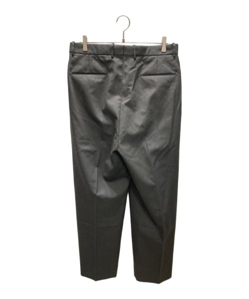 STEVEN ALAN（スティーブンアラン）STEVEN ALAN (スティーブンアラン) ウール オックスフォード イン ツープリーツ ドレス トラウザーズ グレー サイズ:SIZE XLの古着・服飾アイテム