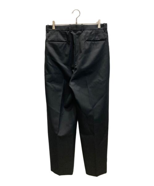 STEVEN ALAN（スティーブンアラン）STEVEN ALAN (スティーブンアラン) ウール オックスフォード イン ツープリーツ ドレス トラウザーズ ブラック サイズ:SIZE XLの古着・服飾アイテム