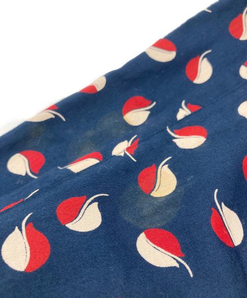 People Tree（ピープルツリー）People Tree (ピープルツリー) V&A 総柄ワンピース ネイビー サイズ:SIZE 8の古着・服飾アイテム