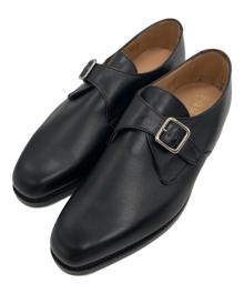 Tricker's（トリッカーズ）の古着「MAYFAIR モンクストラップシューズ」｜ブラック