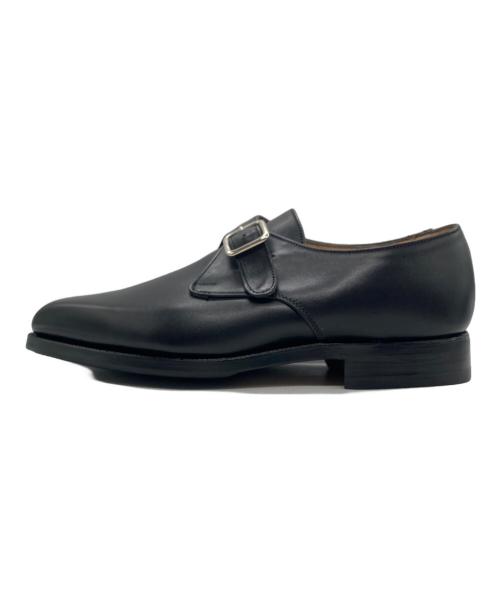 Tricker's（トリッカーズ）Tricker's (トリッカーズ) MAYFAIR モンクストラップシューズ ブラック サイズ:SIZE 6の古着・服飾アイテム