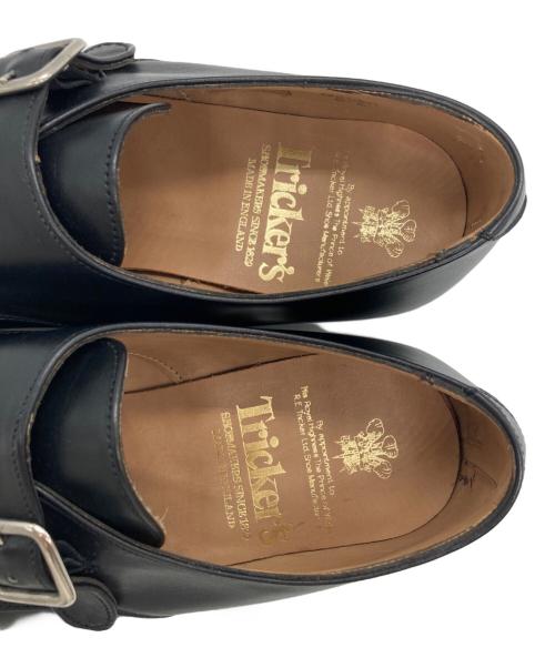 Tricker's（トリッカーズ）Tricker's (トリッカーズ) MAYFAIR モンクストラップシューズ ブラック サイズ:SIZE 6の古着・服飾アイテム