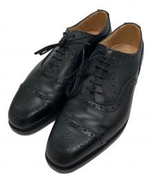 Tricker's（トリッカーズ）の古着「SEMI BROGUE KENSINGTON」｜ブラック