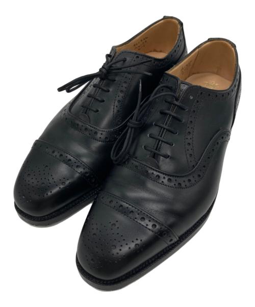 Tricker's（トリッカーズ）Tricker's (トリッカーズ) SEMI BROGUE KENSINGTON ブラック サイズ:SIZE 6の古着・服飾アイテム