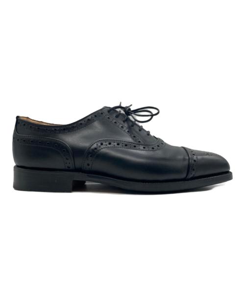 Tricker's（トリッカーズ）Tricker's (トリッカーズ) SEMI BROGUE KENSINGTON ブラック サイズ:SIZE 6の古着・服飾アイテム