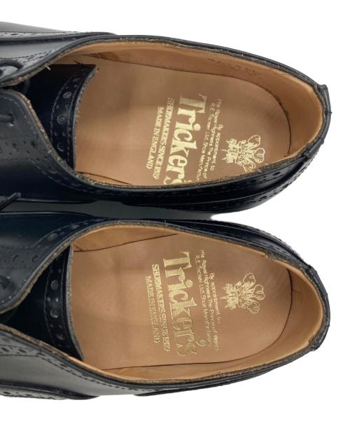 Tricker's（トリッカーズ）Tricker's (トリッカーズ) SEMI BROGUE KENSINGTON ブラック サイズ:SIZE 6の古着・服飾アイテム