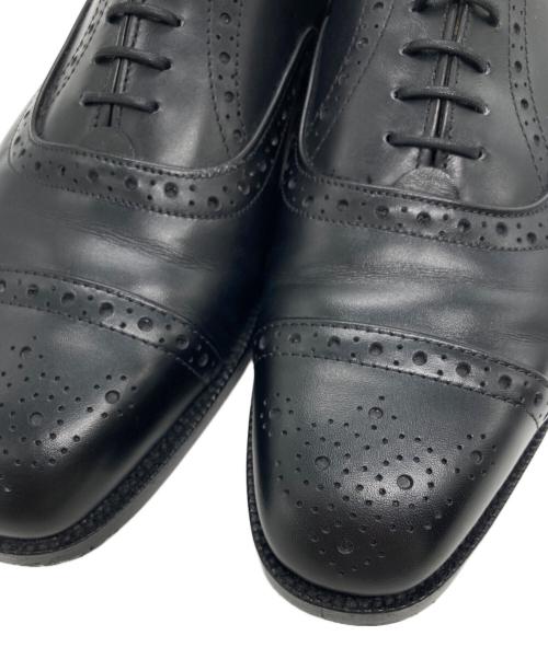 Tricker's（トリッカーズ）Tricker's (トリッカーズ) SEMI BROGUE KENSINGTON ブラック サイズ:SIZE 6の古着・服飾アイテム