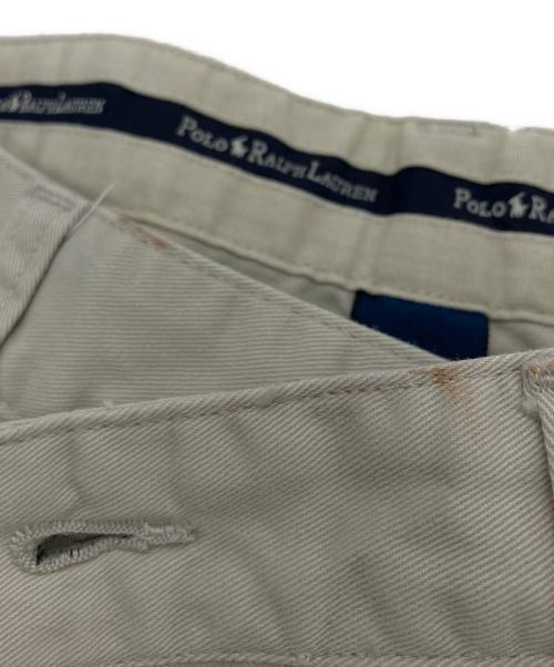 POLO RALPH LAUREN（ポロ・ラルフローレン）POLO RALPH LAUREN (ポロ・ラルフローレン) ポロチノ2タックパンツ ベージュ サイズ:SIZE 76の古着・服飾アイテム