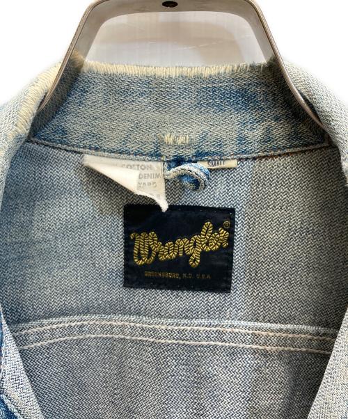Wrangler（ラングラー）Wrangler (ラングラー) 124MウエスタンJデニムジャケット インディゴ サイズ:SIZE Sの古着・服飾アイテム