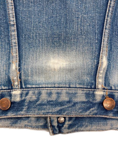 Wrangler（ラングラー）Wrangler (ラングラー) 124MウエスタンJデニムジャケット インディゴ サイズ:SIZE Sの古着・服飾アイテム
