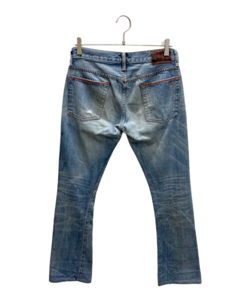 RRL（ダブルアールエル）RRL (ダブルアールエル) セルビッジデニムパンツ インディゴ サイズ:27/34の古着・服飾アイテム