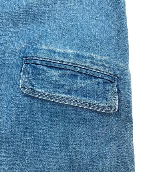 KAPITAL（キャピタル）KAPITAL (キャピタル) フリンジデニムノースリーブワンピース インディゴ サイズ:SIZE 1の古着・服飾アイテム