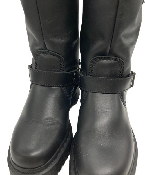 Dr.Martens（ドクターマーチン）Dr.Martens (ドクターマーチン) ANISTONE HI リガー ブーツ ブラック サイズ:SIZE UK5の古着・服飾アイテム