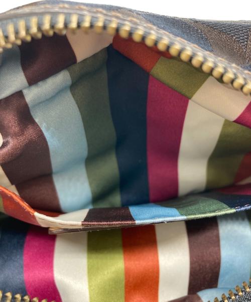 COACH（コーチ）COACH (コーチ) シグネチャー ミニ ハンドバッグ ブラウンの古着・服飾アイテム