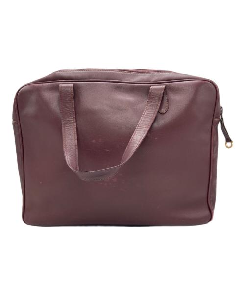 Cartier（カルティエ）Cartier (カルティエ) ブリーフケース ビジネスバッグ レッド サイズ:下記参照の古着・服飾アイテム