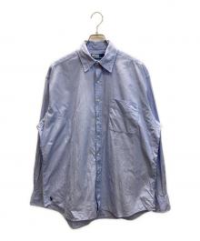 POLO RALPH LAUREN（ポロ・ラルフローレン）の古着「THE BIG SHIRT ボタンダウンシャツ」｜ブルー