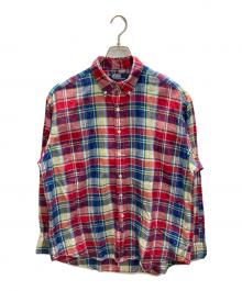 POLO RALPH LAUREN（ポロ・ラルフローレン）の古着「BEAMS LIMITED EDITION マドラスチェックシャツ」｜マルチカラー