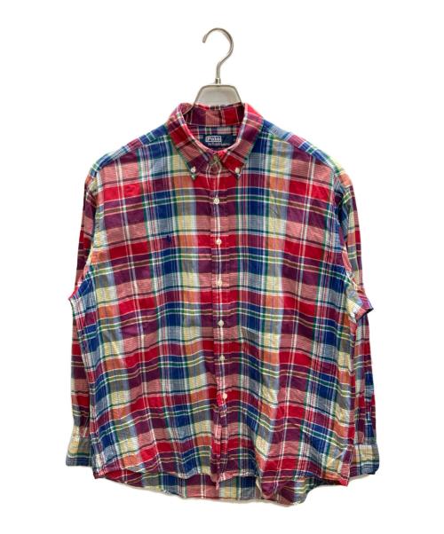 POLO RALPH LAUREN（ポロ・ラルフローレン）POLO RALPH LAUREN (ポロ・ラルフローレン) BEAMS LIMITED EDITION マドラスチェックシャツ マルチカラー サイズ:SIZE Mの古着・服飾アイテム