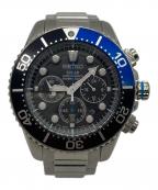 SEIKOセイコー）の古着「ソーラーダイバーズ V175-0AD0」｜ブラック