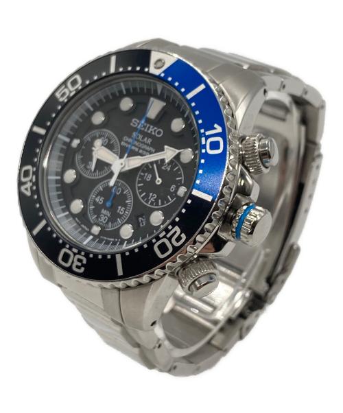 SEIKO（セイコー）SEIKO (セイコー) ソーラーダイバーズ V175-0AD0 ブラック サイズ:下記参照の古着・服飾アイテム