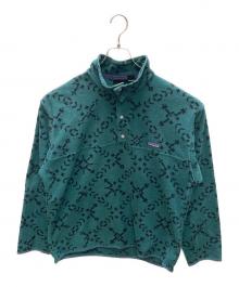 Patagonia（パタゴニア）の古着「シンチラスナップT」｜グリーン×ブラック