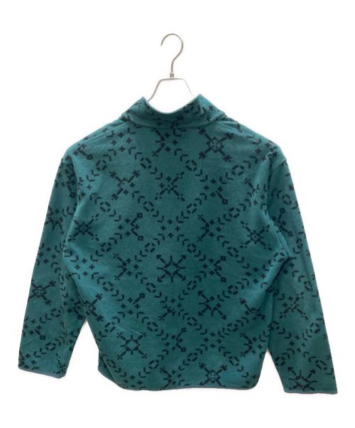 Patagonia（パタゴニア）Patagonia (パタゴニア) シンチラスナップT グリーン×ブラック サイズ:Mの古着・服飾アイテム