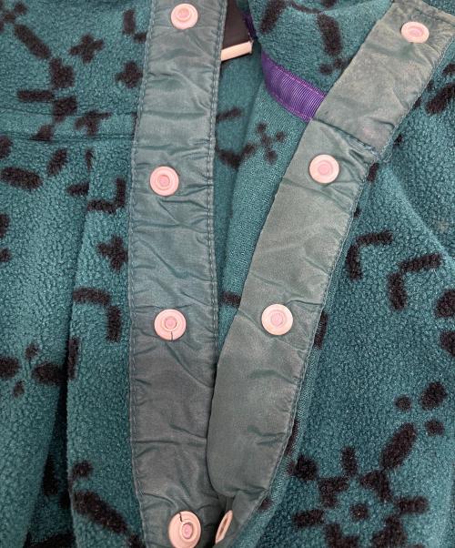 Patagonia（パタゴニア）Patagonia (パタゴニア) シンチラスナップT グリーン×ブラック サイズ:Mの古着・服飾アイテム