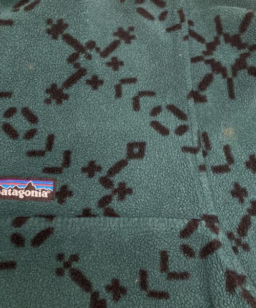 Patagonia（パタゴニア）Patagonia (パタゴニア) シンチラスナップT グリーン×ブラック サイズ:Mの古着・服飾アイテム